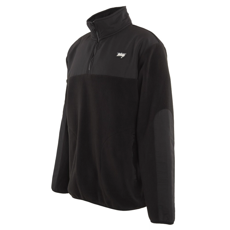 POLAR MEN HALF ZIP BLACK - 2