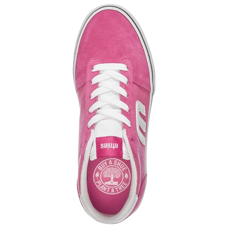ZAPATILLAS MUJER ETNIES URBANAS ROSADO 420100129680 WOMEN CALLI VULC PINK WHITE - 2