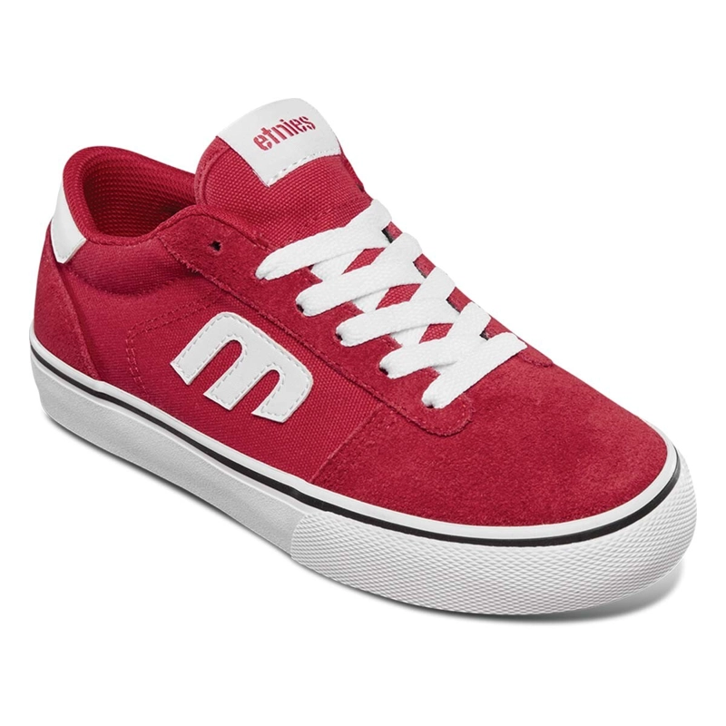 ZAPATILLAS NIÑO ETNIES SKATEBOARD ROJO 430100033619 KIDS CALLI VULC - 4