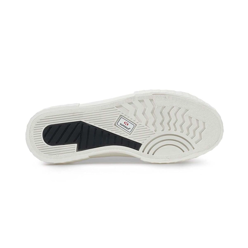 ZAPATILLAS MUJER SUPERGA URBANAS NEGRO S21222WACK 2631 STRIPE PLATFORM BLACK WHITE - 4