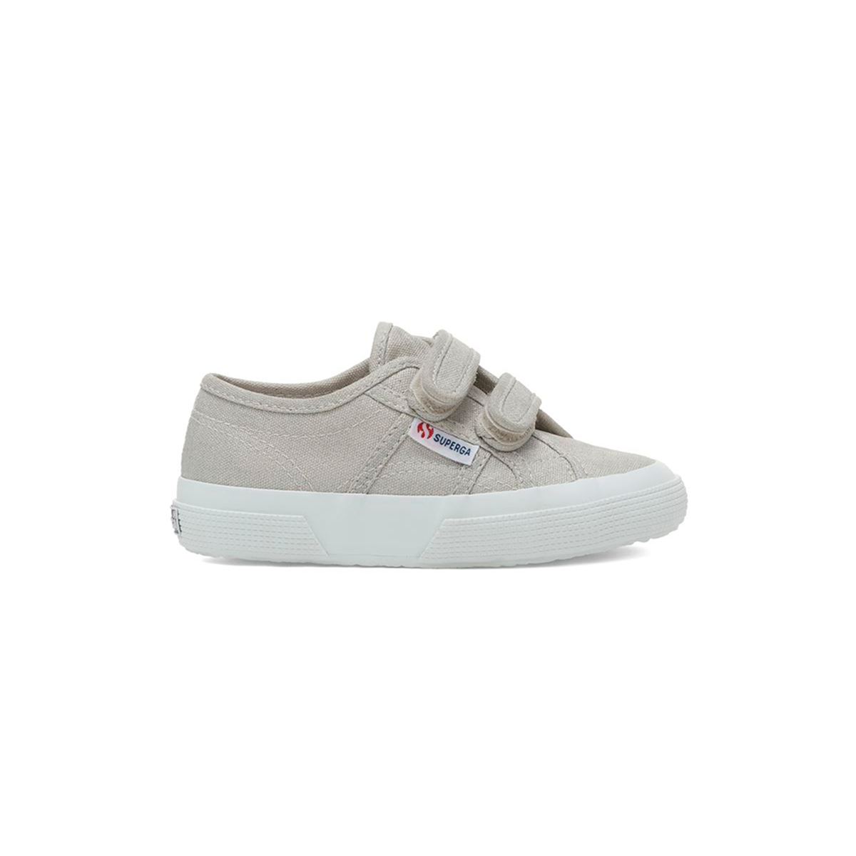 ZAPATILLA 2750 KIDS STRAP CANVAS GREY SILVER - 1