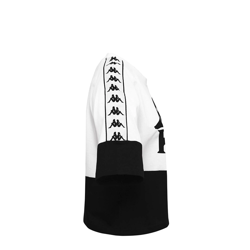 POLERA CROP 222 BANDA BALIMNOS WOMEN WHITE BLACK - 2