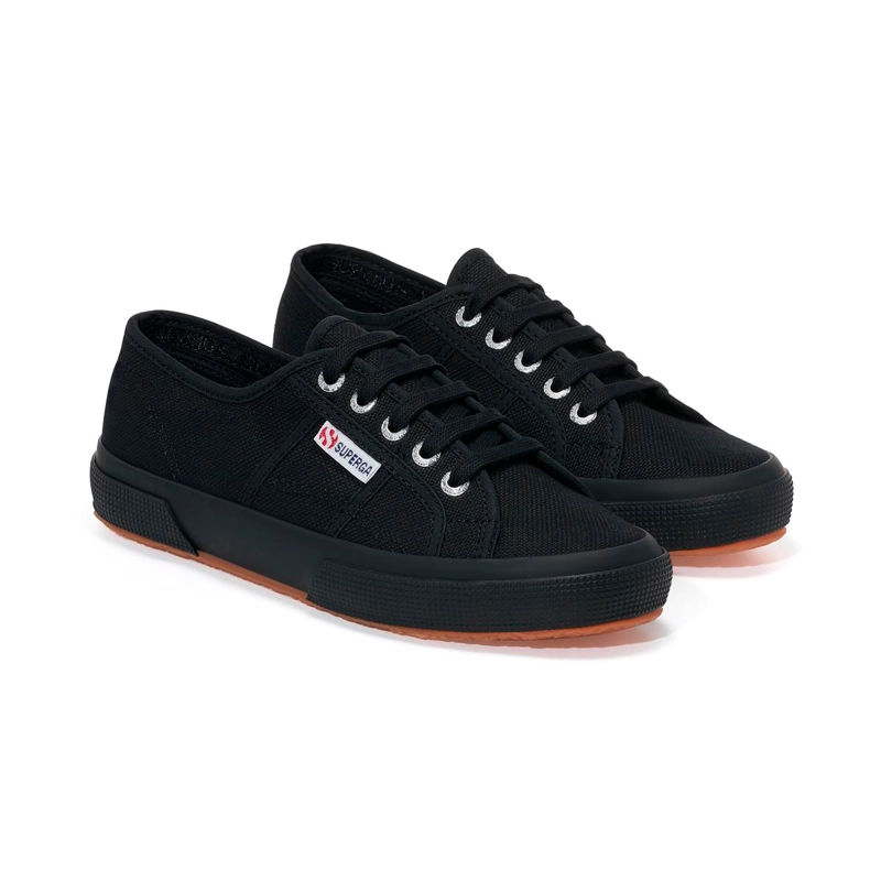 ZAPATILLAS MUJER SUPERGA URBANAS NEGRO SU-S000010996 ZS 2750 CLOUD COTU FULL BLACK - 2