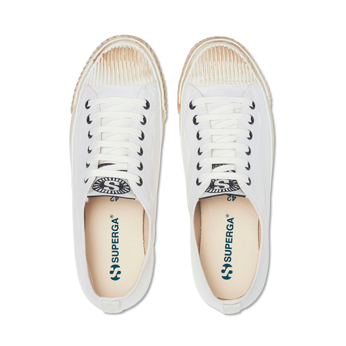ZAPATILLAS MUJER SUPERGA URBANAS BLANCO S1115DWABE 289 COLLEGE   AVORIO - 3