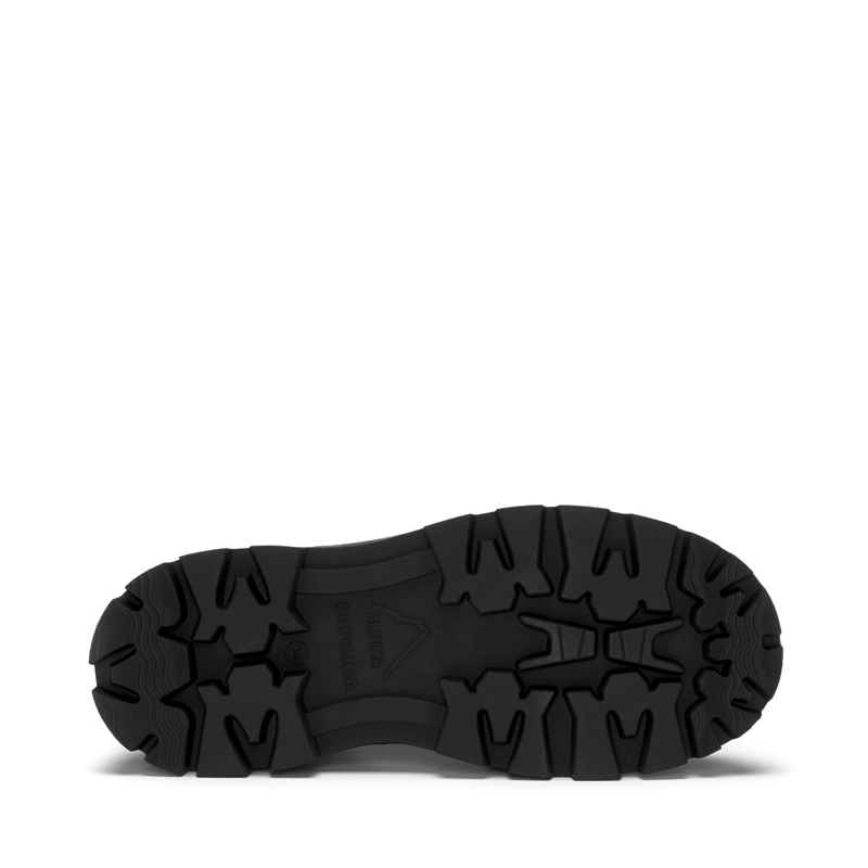 ZAPATILLAS MUJER SUPERGA URBANAS NEGRO S7135HWA6C 3051 ALPINA APEX HIGH BLACK BRISTOL GARDENIA - 5