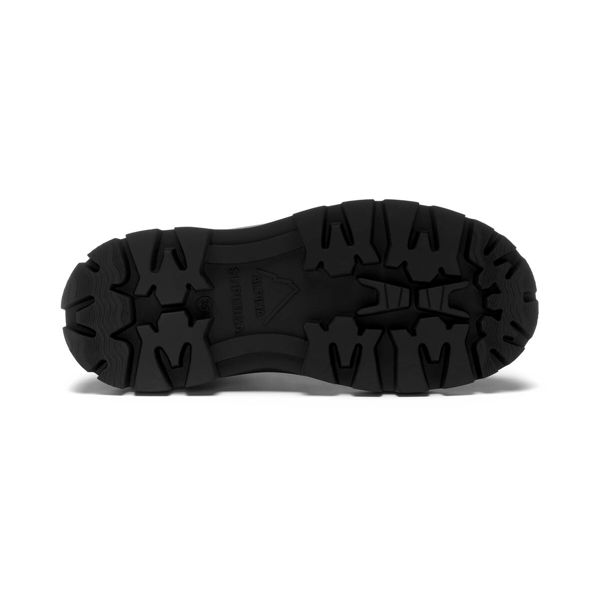 ZAPATILLAS MUJER SUPERGA URBANAS NEGRO S1171TWADM 3052 ALPINA APEX MEDIUM TOTAL BLACK - 5