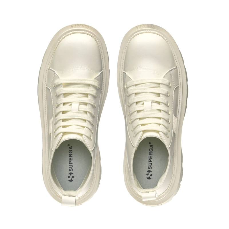 ZAPATILLAS MUJER SUPERGA URBANAS BEIGE S1171TWAHL 3052 ALPINA APEX MEDIUM NATURAL - 4
