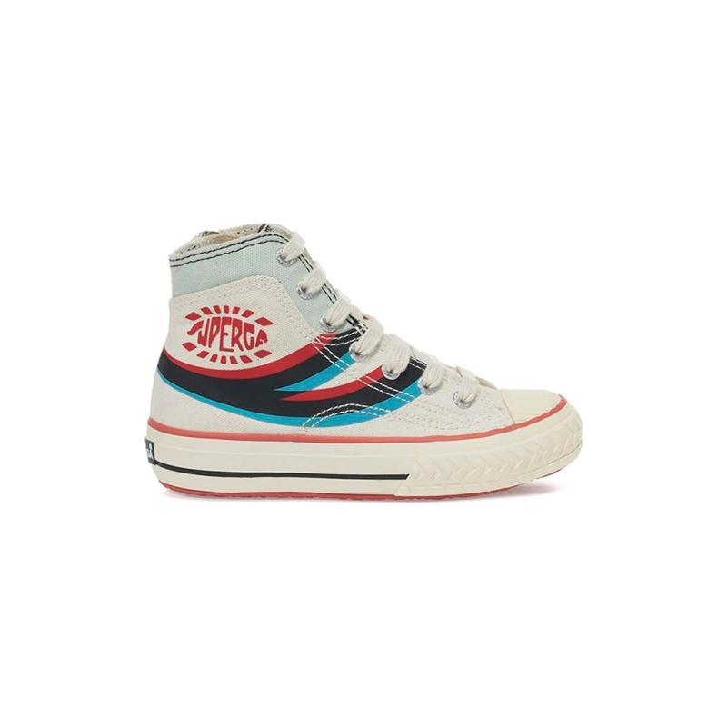 ZAPATILLA 2946 KIDS COLLEGE BEIGE GREEN ICEBERG - 1