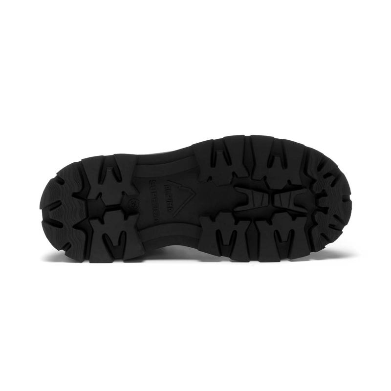 ZAPATILLAS MUJER SUPERGA URBANAS NEGRO 3051 ALPINA APEX HIGH TOTAL BLACK - 5