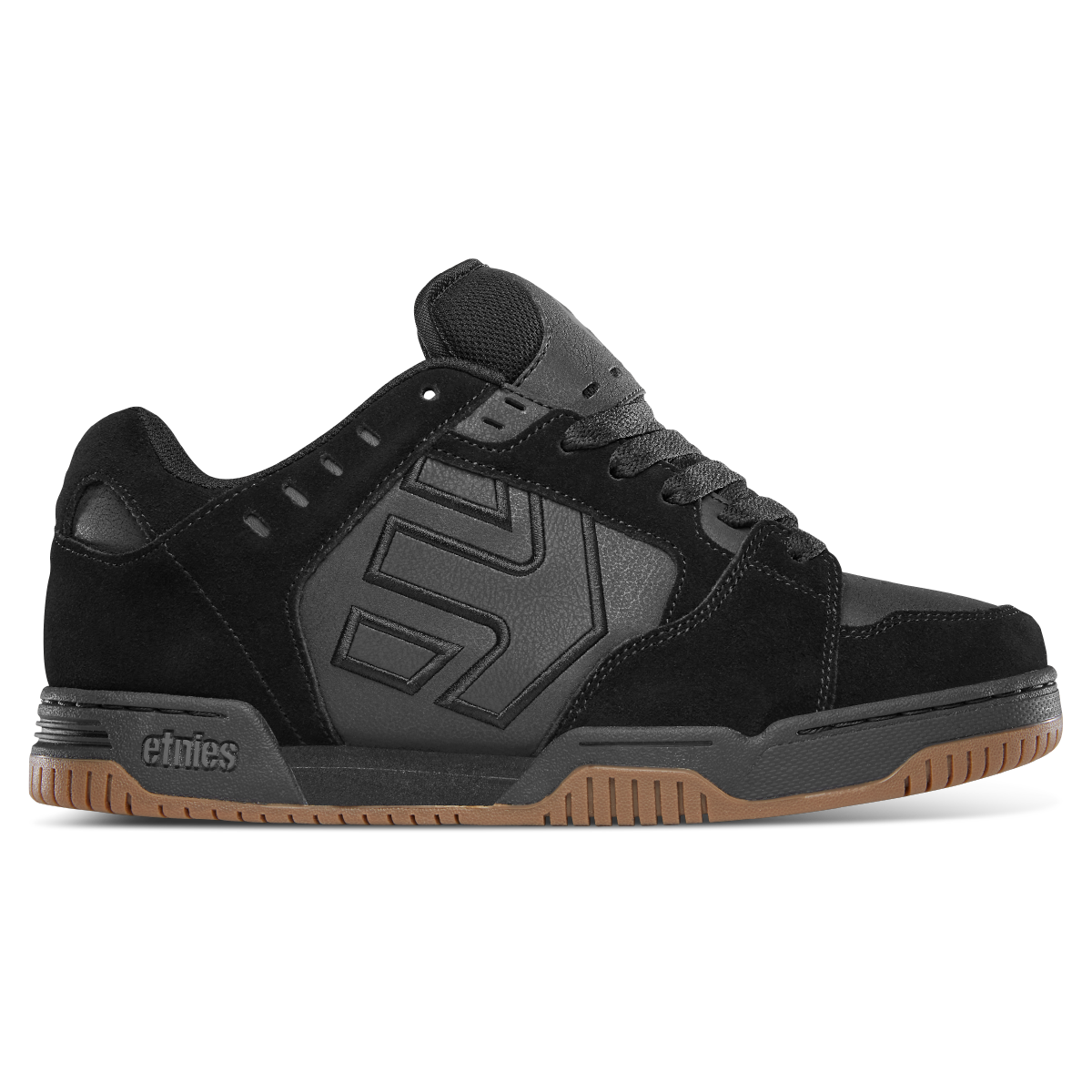 ZAPATILLAS HOMBRE ETNIES URBANAS NEGRO MEN FAZE DARK BLACK BLACK GUM - 1