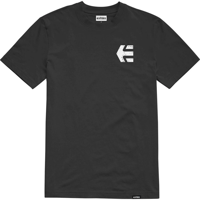 POLERA SKATE CO BLACK WHITE - 1