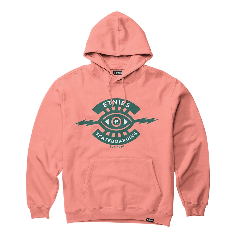 POLERON JONO WOOD HOODIE ROSE - 1
