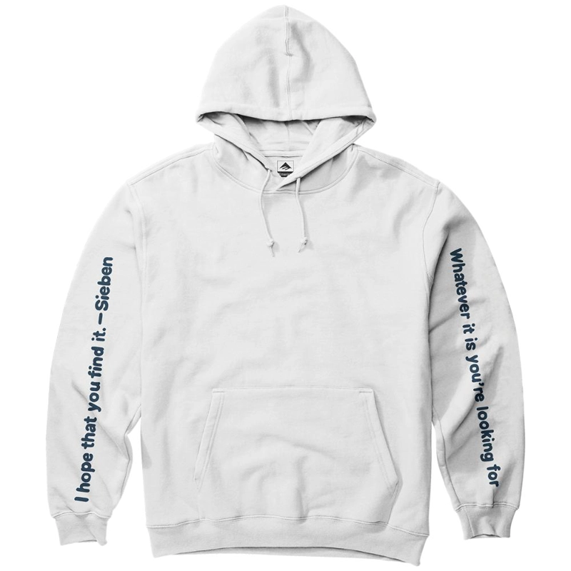 POLERON HOODIE X MICHAEL SIEBEN WHITE - 1