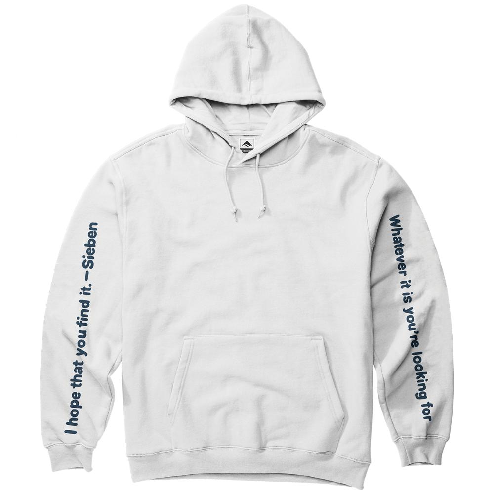 POLERON HOODIE X MICHAEL SIEBEN WHITE - 1
