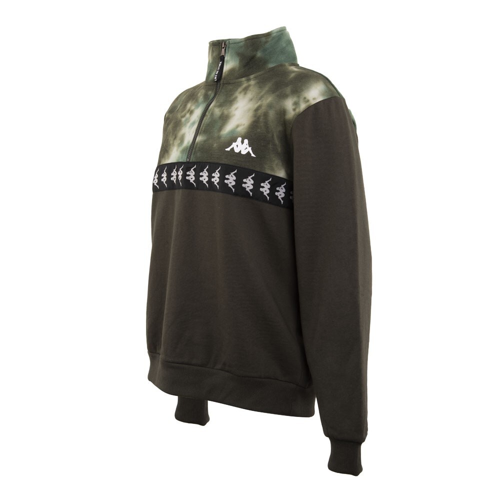 POLERON MEN HALF ZIP DARK GREEN - 2