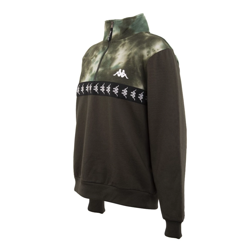 POLERON MEN HALF ZIP DARK GREEN - 2