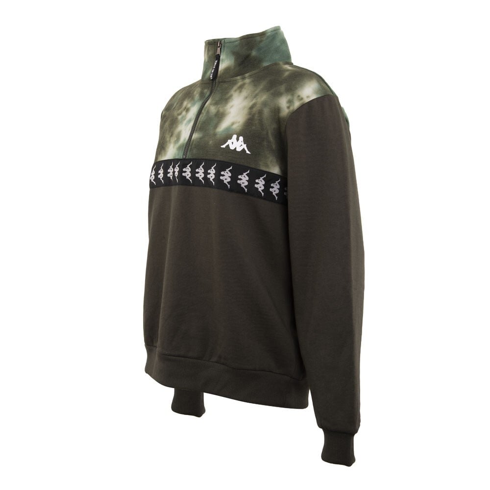 POLERON MEN HALF ZIP DARK GREEN - 2