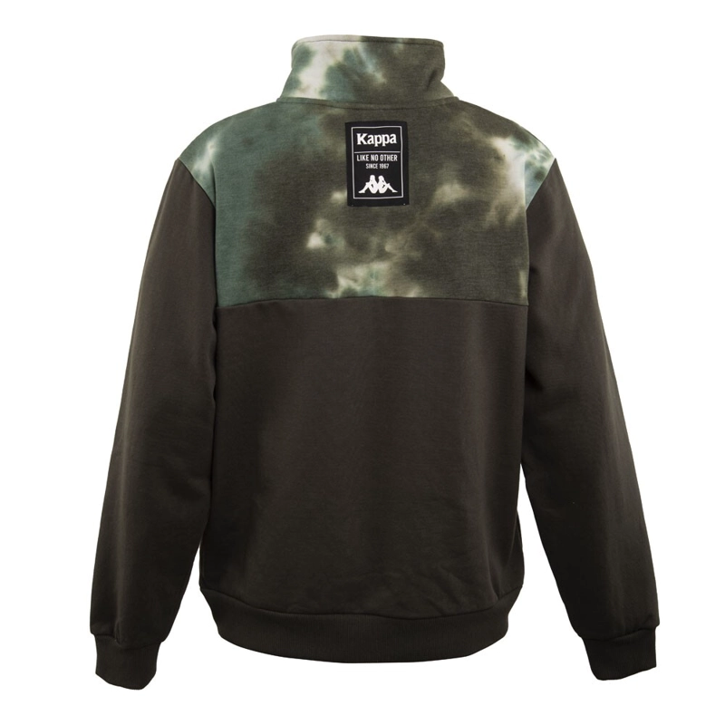 POLERON MEN HALF ZIP DARK GREEN - 3