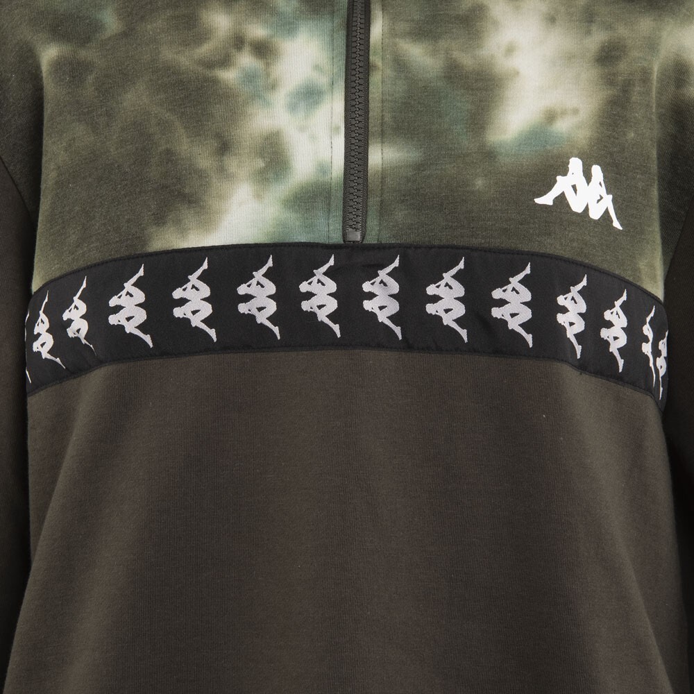 POLERON MEN HALF ZIP DARK GREEN - 4