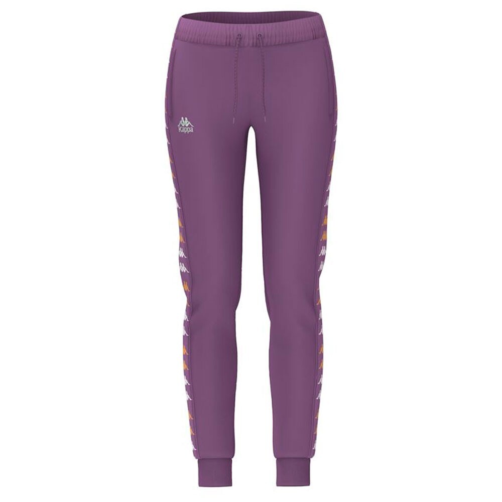 PANTALON MUJER KAPPA YELLOW BROWN BANDA BEICEGEL VIOLET - 1