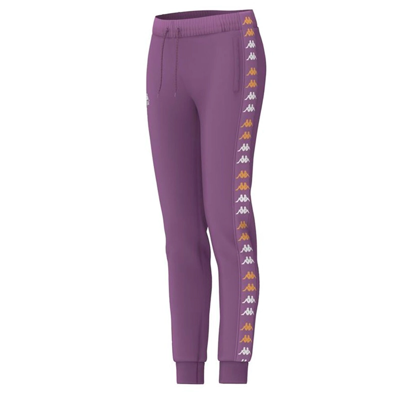 PANTALON MUJER KAPPA YELLOW BROWN BANDA BEICEGEL VIOLET - 2