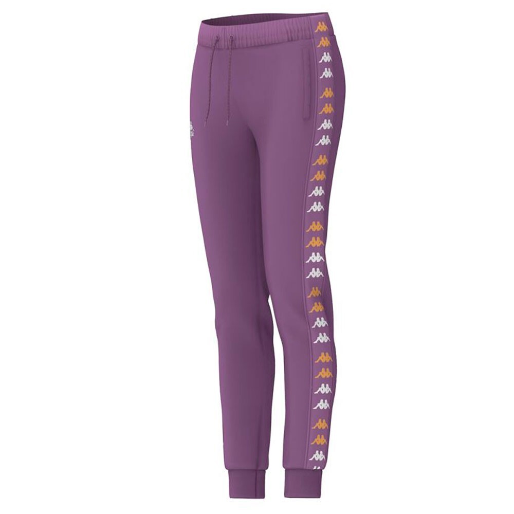PANTALON MUJER KAPPA YELLOW BROWN BANDA BEICEGEL VIOLET - 2