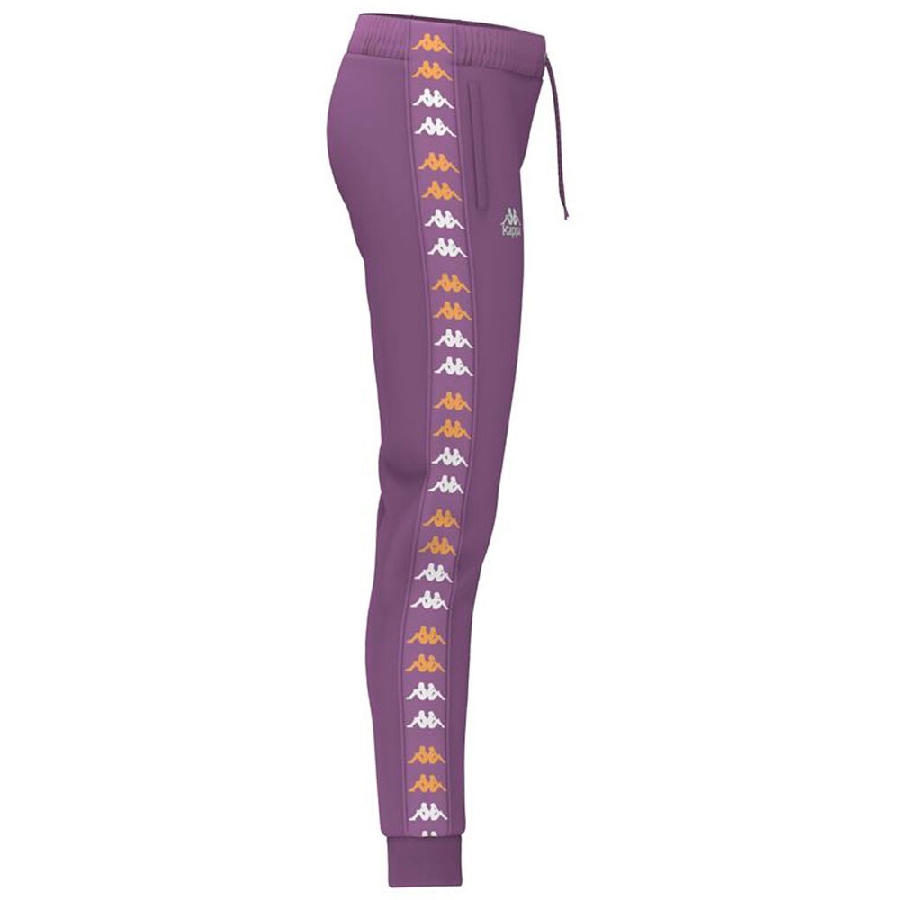 PANTALON MUJER KAPPA YELLOW BROWN BANDA BEICEGEL VIOLET - 4