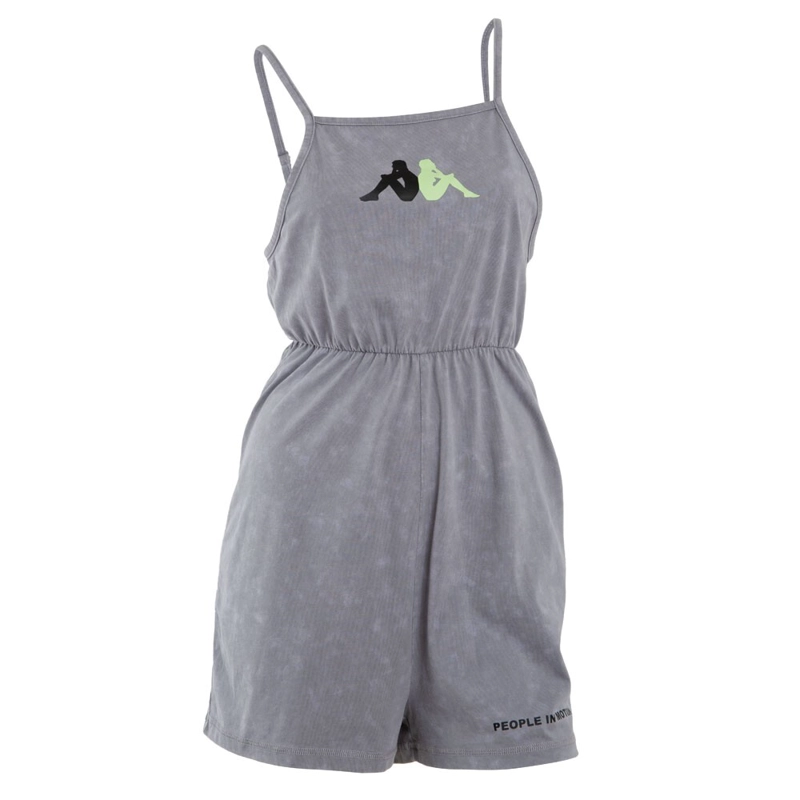 ENTERITO MUJER KAPPA GREY OMINI BLACK GREEN - 1