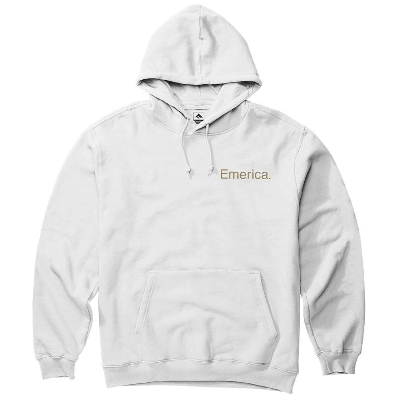 POLERON HOODIE 'THIS IS SKATEBOARDING' WHITE - 1