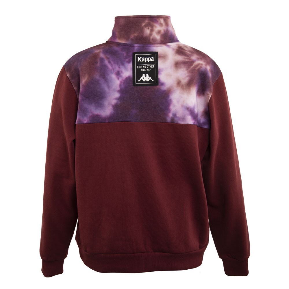 POLERON MEN HALF ZIP BURGUNDY - 3