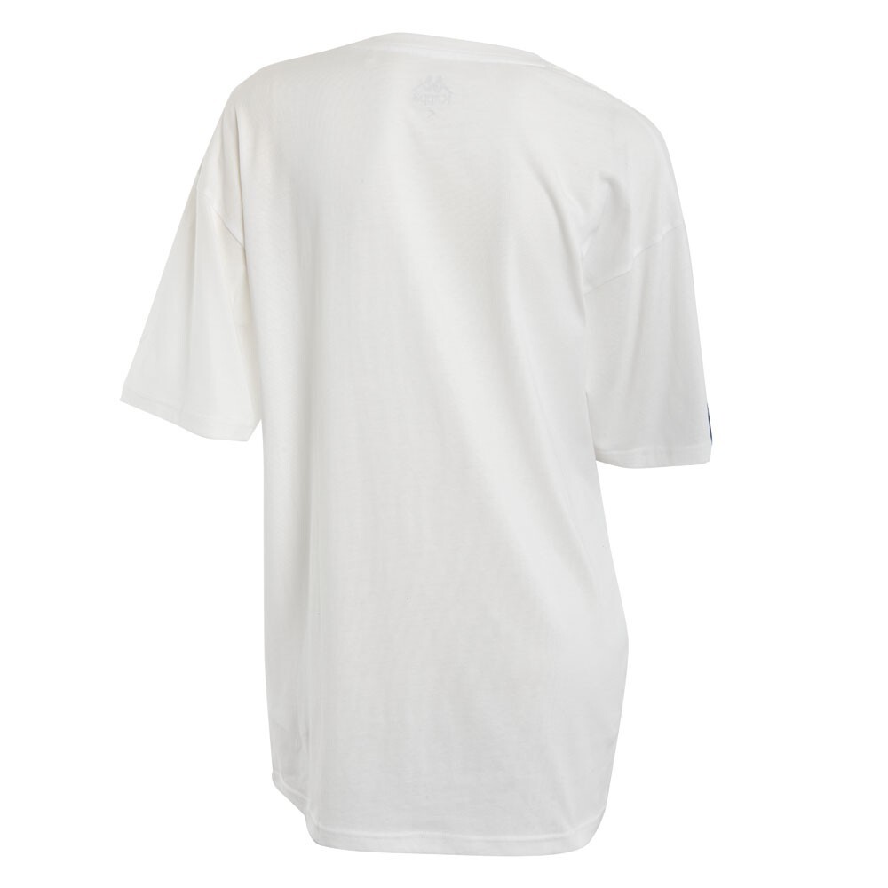 POLERA WOMEN OVERSIZE WHITE PRINT BLACK GREEN - 3