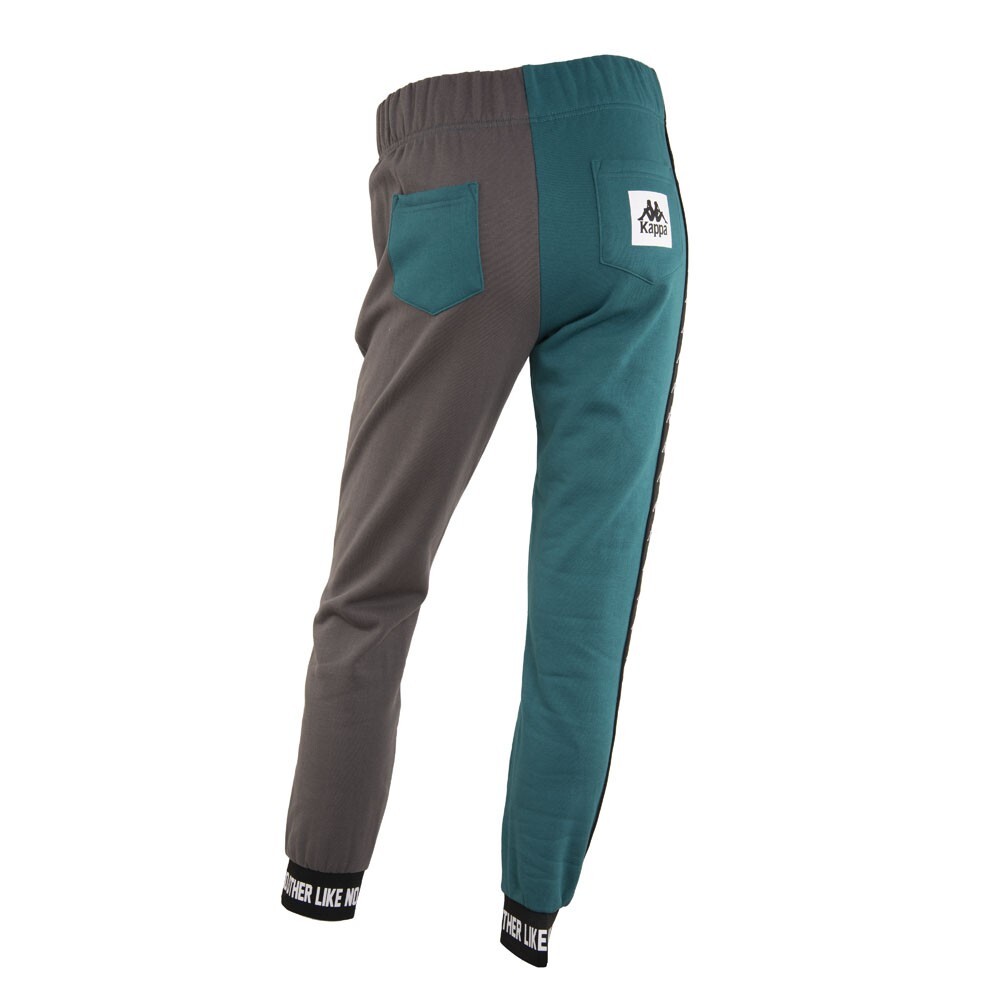 PANTALON MUJER KAPPA GREY GREEN BI - 3