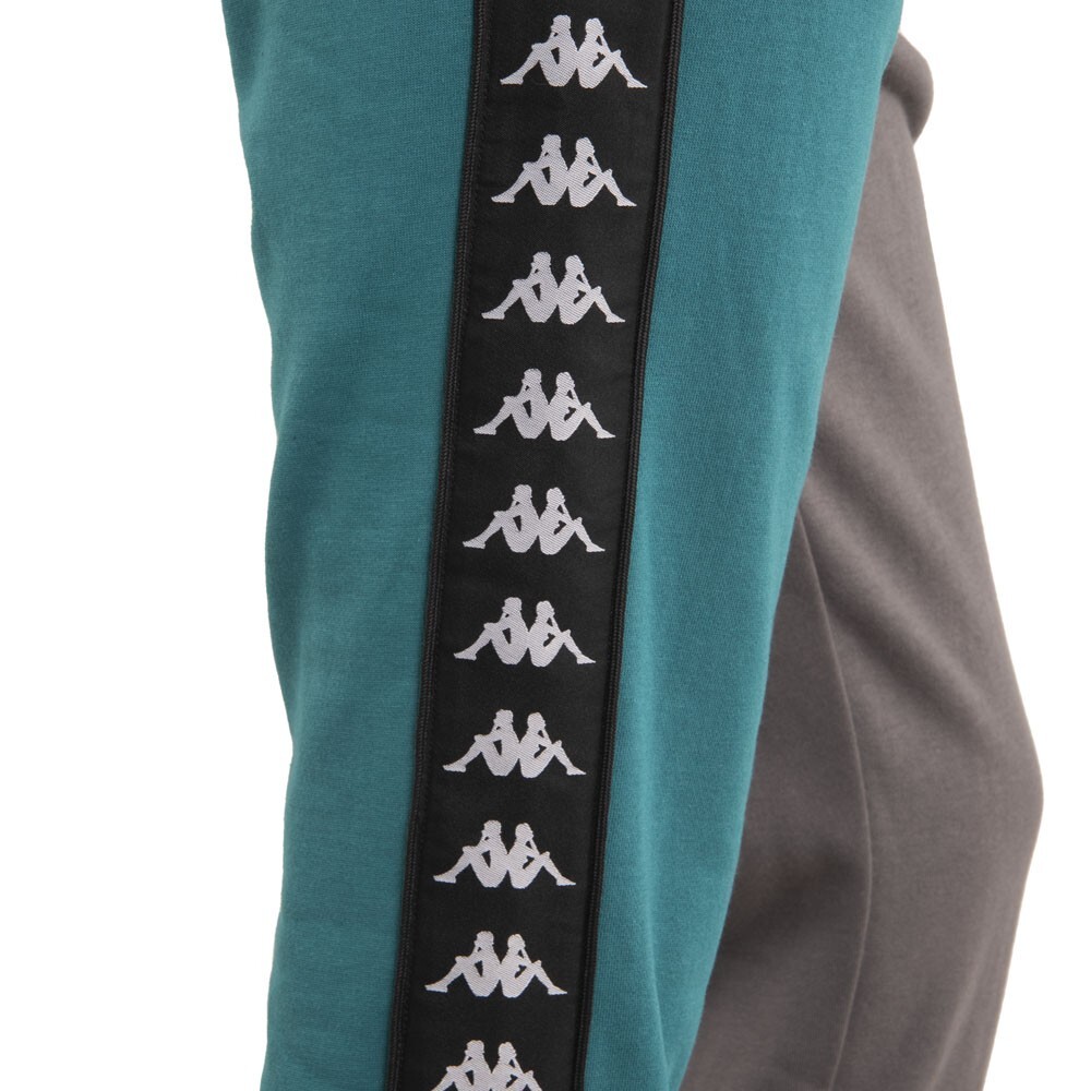 PANTALON MUJER KAPPA GREY GREEN BI - 4
