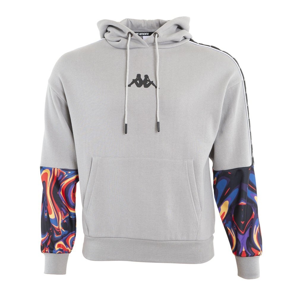 POLERÓN KAPPA HOODIE BOYS GRAY MULTI - 1