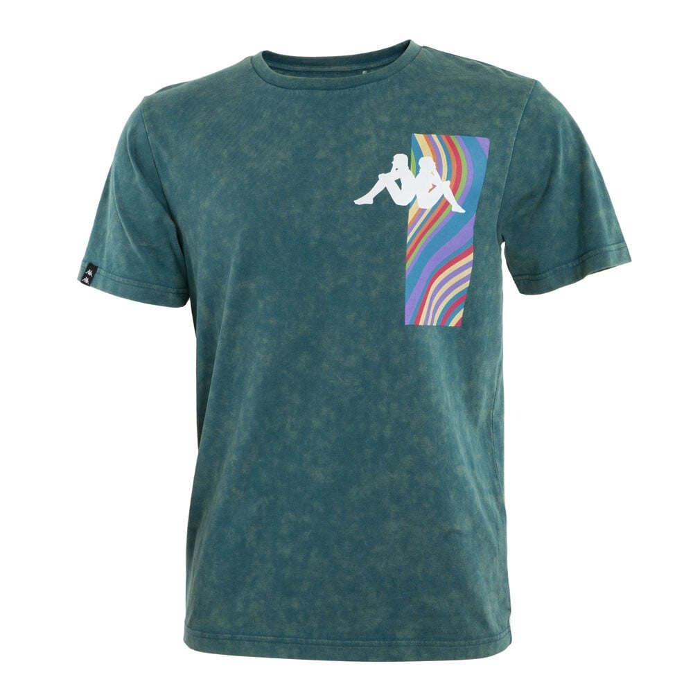 POLERA KIDS BLUE OMINI RAINBOW - 1