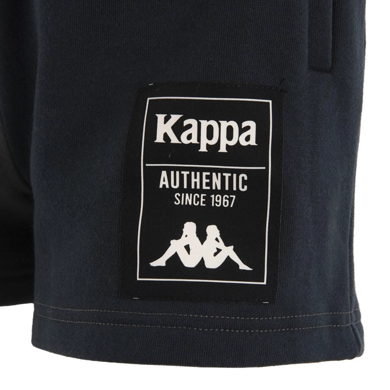 SHORT MUJER KAPPA BLACK GREY SPLIT - 4