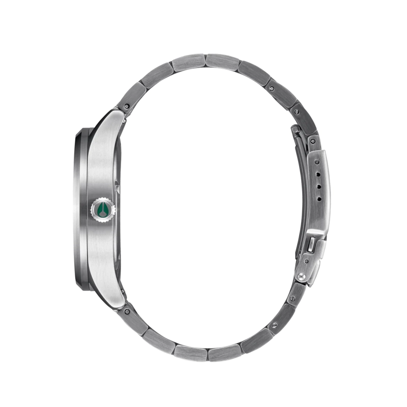 RELOJ NIXON HOMBRE SENTRY SOLAR STAINLESS STEEL SILVER JASPER - 3