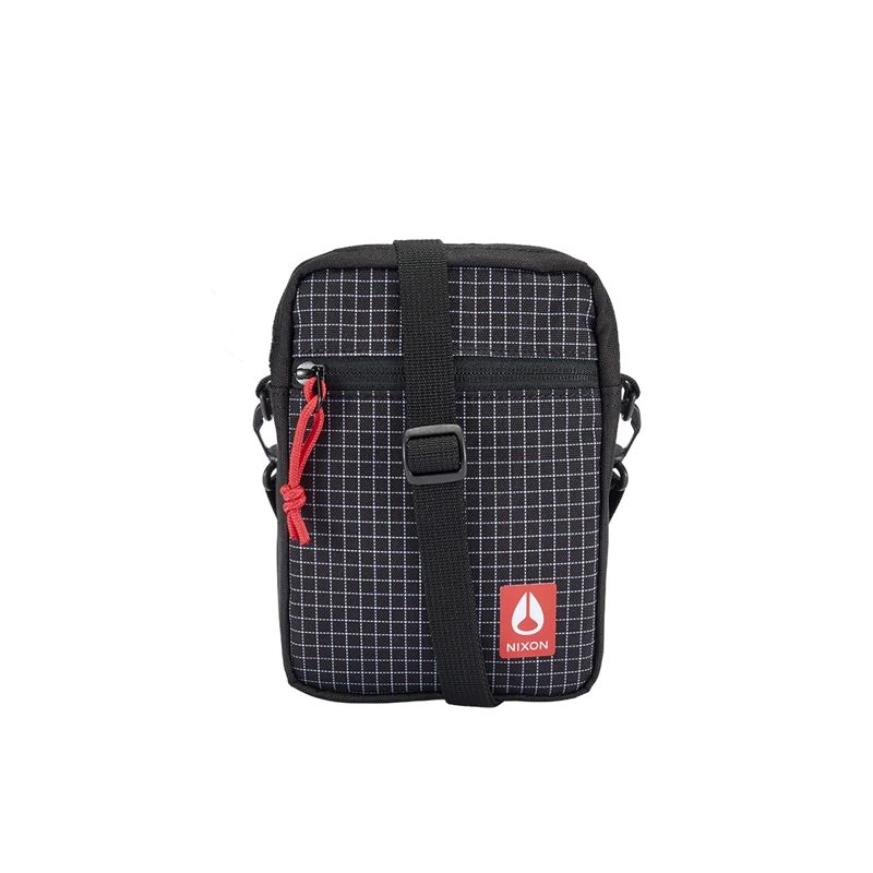 BOLSO STASH BAG BLACK RED - 1