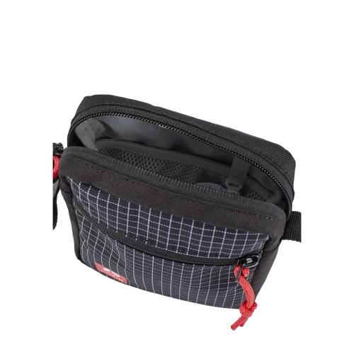 BOLSO STASH BAG BLACK RED - 3