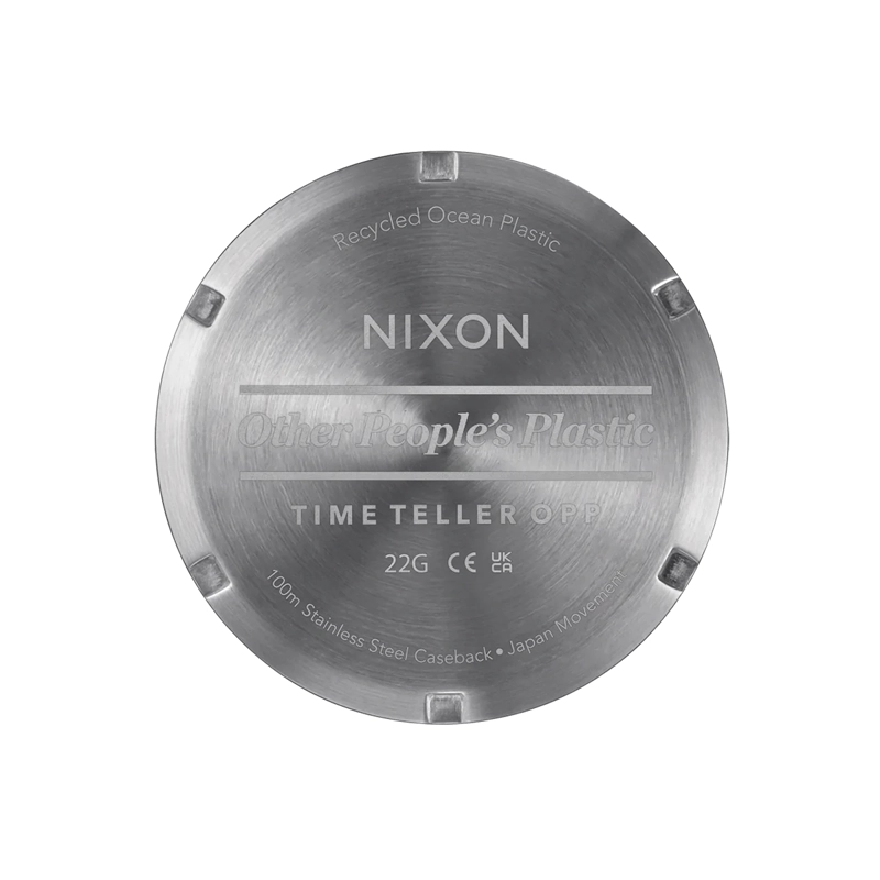 RELOJ NIXON HOMBRE TIME TELLER OPP RED - 5