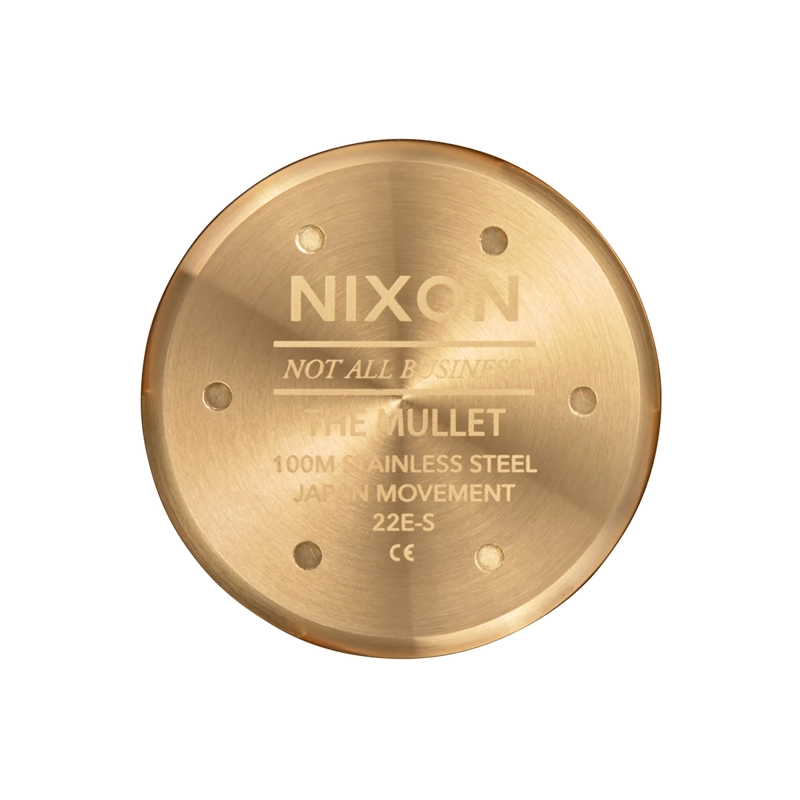 RELOJ NIXON UNISEX MULLET LIGHT GOLD WHITE - 5