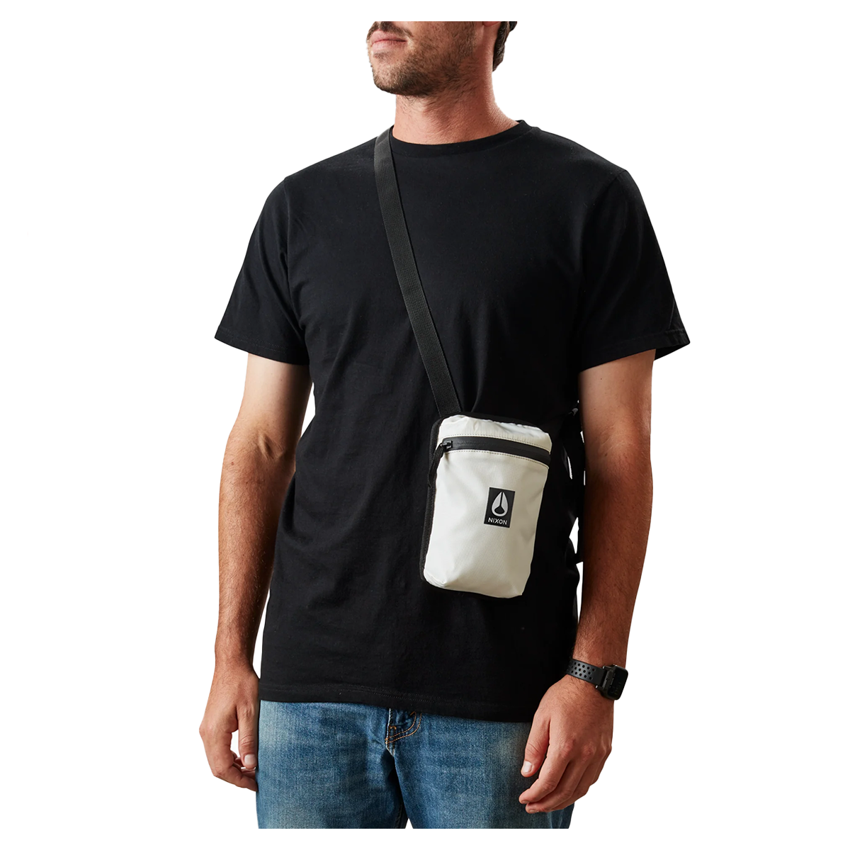 BOLSO NIXON C3199100 DAY TRIPPIN' STASH BAG WHITE - 5