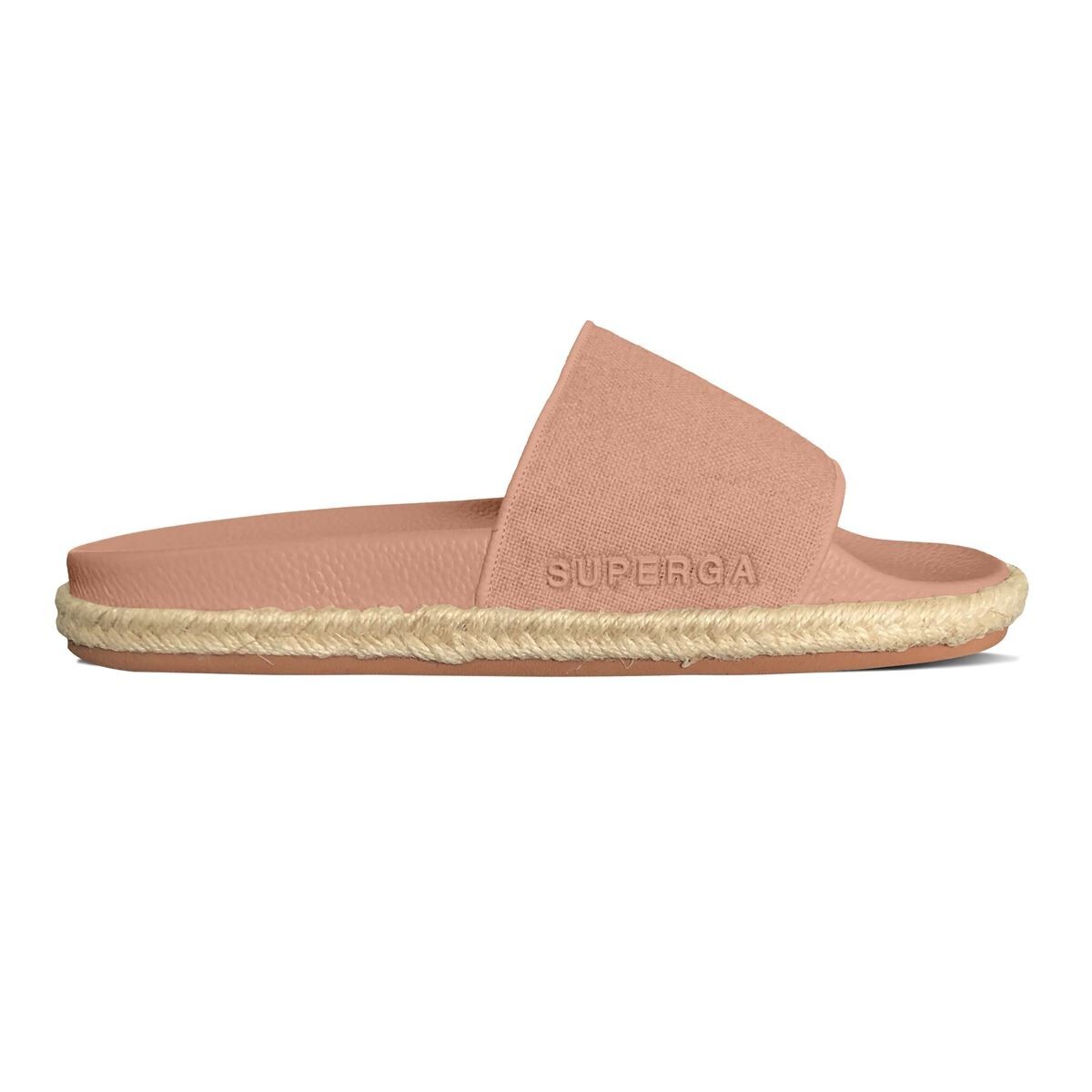 SANDALIAS MUJER SUPERGA 1908 SLIDES ORGANIC CANVAS ROPE MANGOSTEEN S8111PWA05 - 1