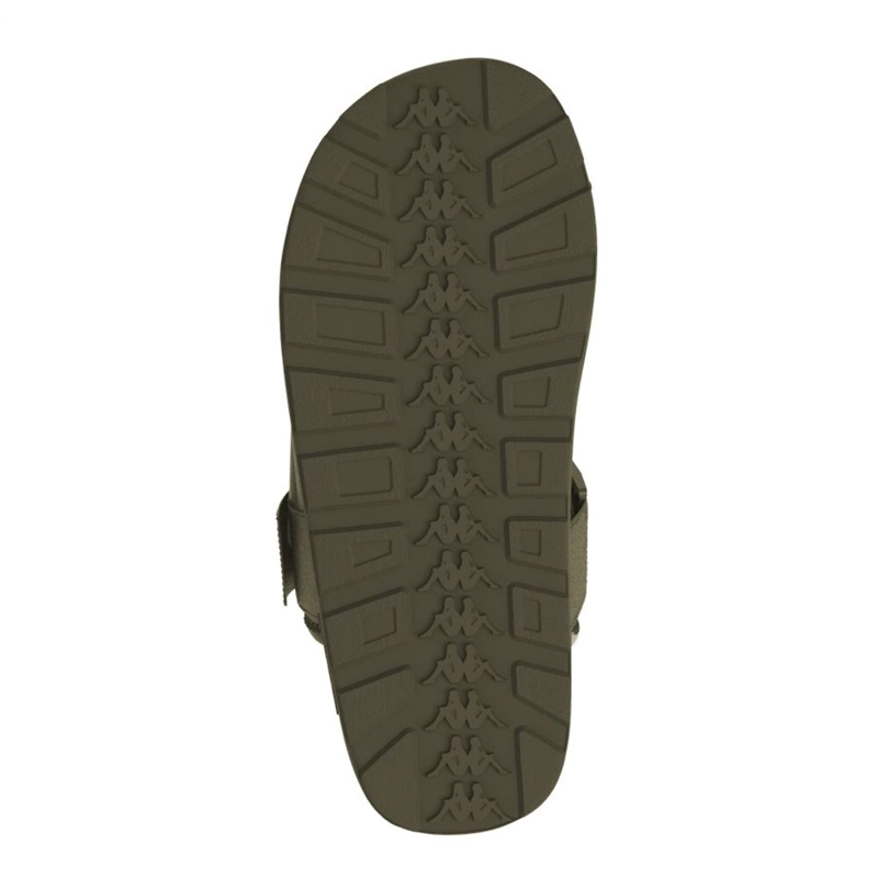 SANDALIAS UNISEX KAPPA AUTHENTIC CLOTY 1 MILITAR GREEN BLACK - 3
