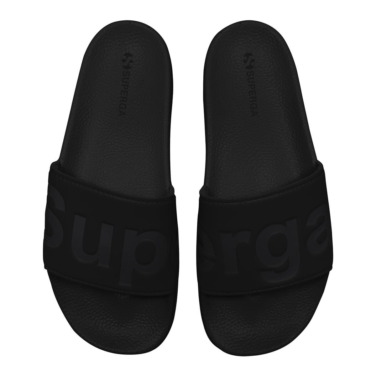 SANDALIAS MUJER SUPERGA 1908 SLIDES POLYSOFT ALL BLACK S111I3W920 - 3