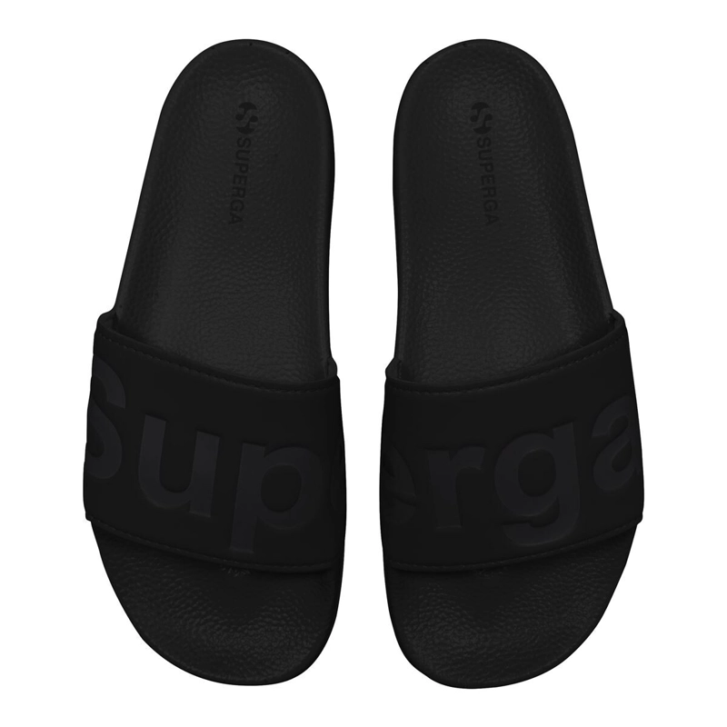 SANDALIAS MUJER SUPERGA 1908 SLIDES POLYSOFT ALL BLACK S111I3W920 - 3
