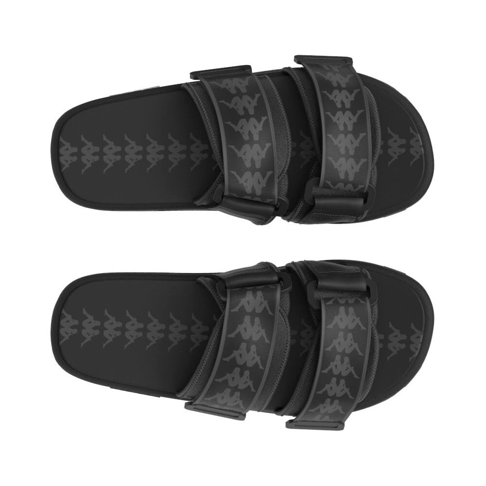 SANDALIAS UNISEX KAPPA 222 BANDA ASTER 1 BLACK DARK CHARCOAL - 2