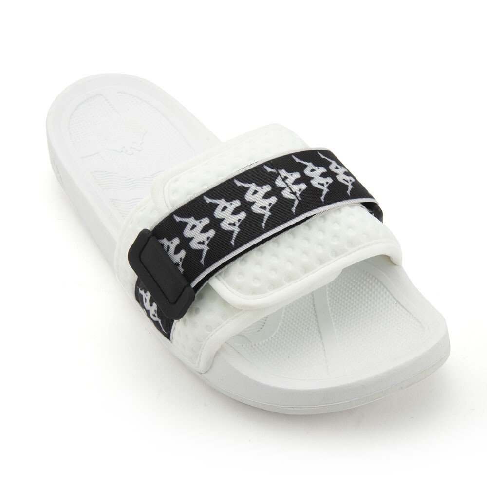 SANDALIAS UNISEX KAPPA BANDA 222 ZARYN 1 WHITE BLACK - 3