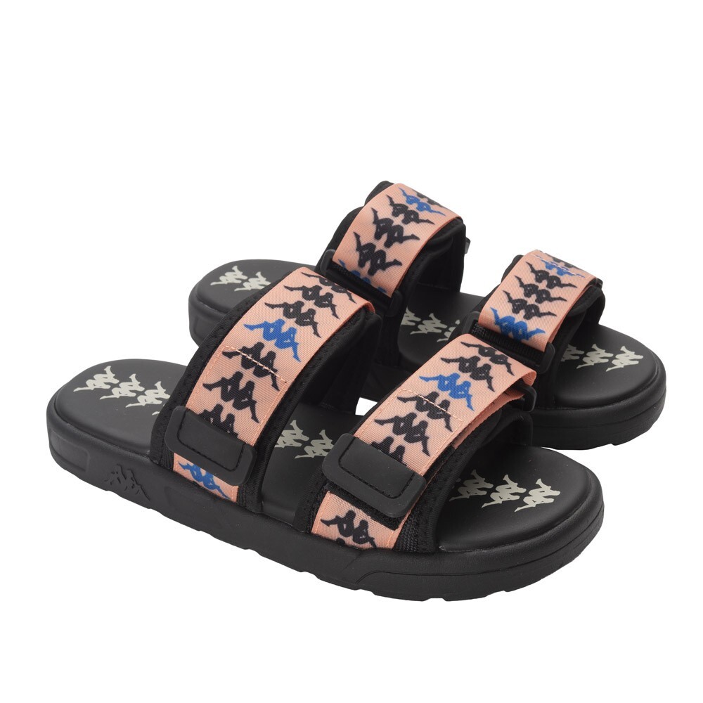 SANDALIA 222 BANDA ASTER BLACK PEACH BLUE - 4