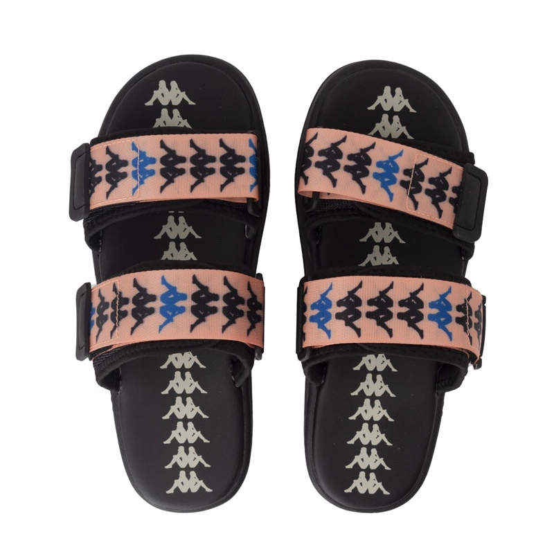 SANDALIA 222 BANDA ASTER BLACK PEACH BLUE - 5